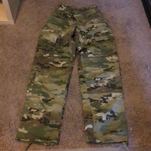 x small military multicam pants